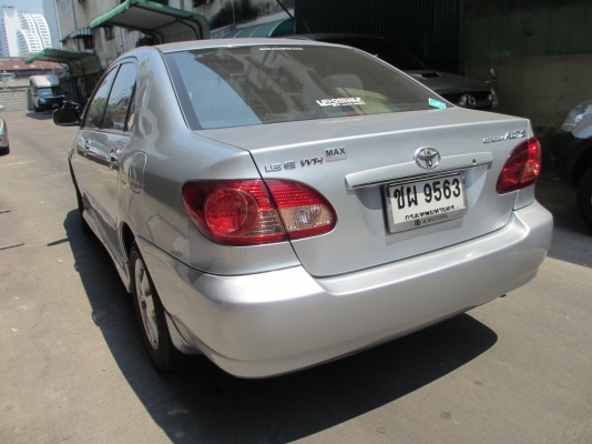 รายละเอียด ขาย TOYOTA ALTIS 1.6E ปี50 ติด ngv เกียรธรรมดา รายละเอียด ขาย TOYOTA ALTIS 1.6E ปี50 ติด ngv เกียรธรรมดา