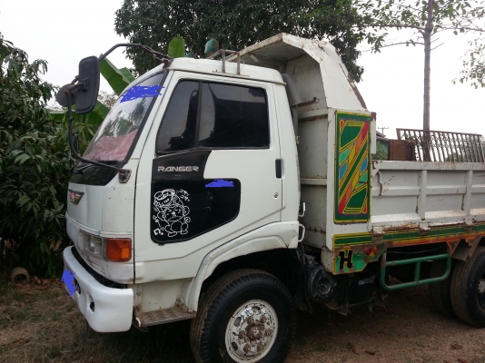 ขาย HINO 6 ล้อดั๊ม  เครื่องHO7D 195 แรง