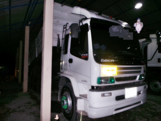ISUZU  DECA FXZ320 ปี  2551  สภาพยางเต็ม  หัวบางเดิม  เครื่องเดิม คัซซีสวยตลอดแนว