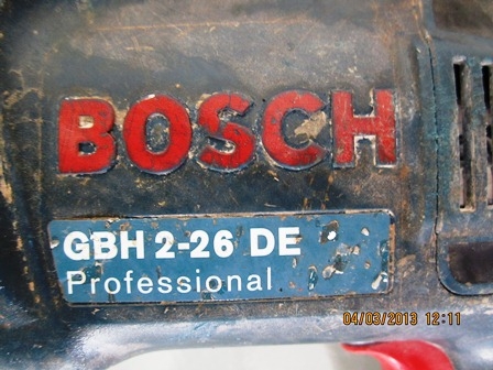 สว่านโรตารี่3ระบบBOSCHรุ่นGBH2-26DE สภาพดี ราคาถูกๆ