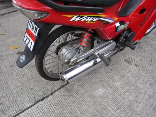 ยังไงก็ขาย wave100dปี46รถบ้านเครื่องดีเดิมๆทะเบียน-โอน