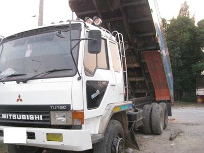 ขาย Fuso FN527M-TF2xxx สองเพลาดั้ม เครื่อง 6D16 turbo เกียร์ฮิตตั้นโทร 088-4501277