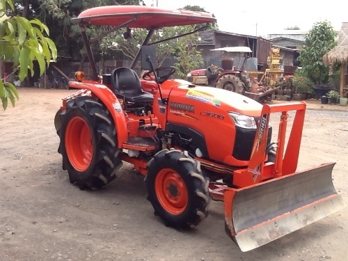 คูโบต้า L3608 4 WD ใบมีดหน้าช้าง ผานช้าง ทำงาน 445 ชั่วโมง