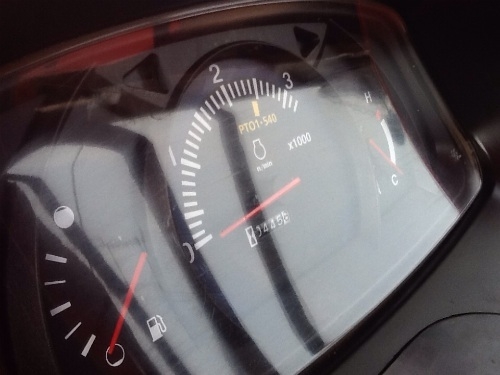 คูโบต้า L3608 4 WD ใบมีดหน้าช้าง ผานช้าง ทำงาน 445 ชั่วโมง