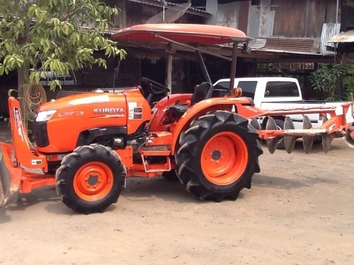 คูโบต้า L3608 4 WD ใบมีดหน้าช้าง ผานช้าง ทำงาน 445 ชั่วโมง