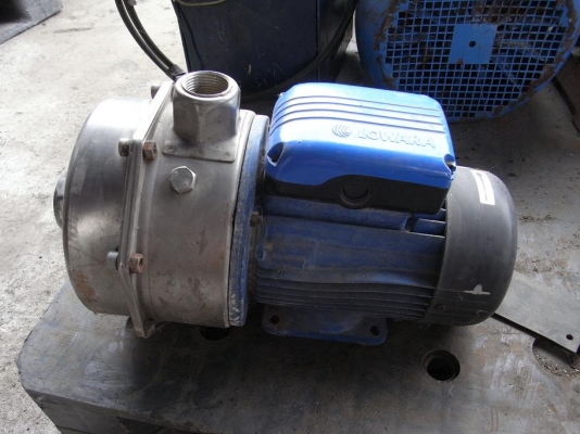 ขายปั้มน้ำหอยโข่ง Lowara 1.5 HP. 2800 RPM. 380 V  สภาพดีพร้อมใช้งาน รับประกันคุณภาพ
