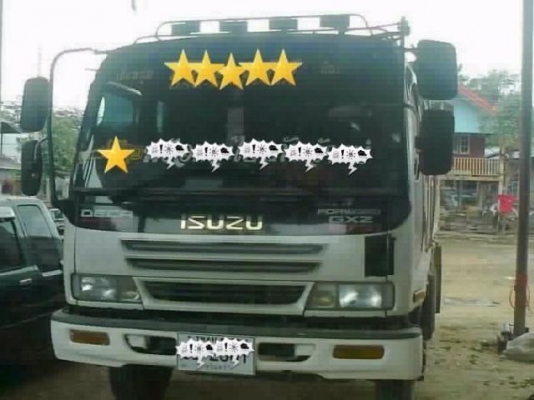 ISUZU DECA 195 HP 6HH1 หกล้อดั๊มพ์ รุ่นหัวท็อป รถสวยจัดพร้อมใช้งานได้เลย เครื่องแห้งแรงดีไม่มีเยิ้ม หัวเก๋งบางเดิมอย่างสวย แอร์เย็น พ.เพาเวอร์ ก.ไฟฟ้า เบรคทริ๊ปฟี้ครบครัน ช่วงล่างใหญ่คัชซีสวยไม่มีดาม ยาง 8.25 ขอบ 16 สภาพดีพร้อมบรรทุกพร้อมใช้งานได้เลย เอกส