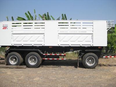 ขายหางพ่วง 3 เพลาดั้มพ์ ป้ายแดง ค่ายสามมิตร โทร 088-4501277