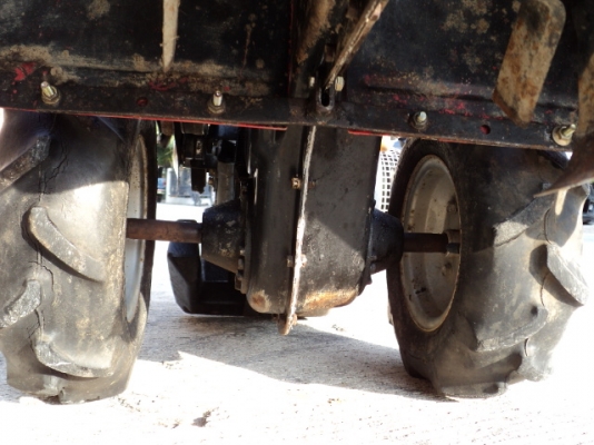 รหัส:12000494รถพรวนดินเดินตามMITSUBISHI G510Lเบนชิล(5.0ps)มีชุดพรวนดินกลมกว้าง50cm.www.nihonmono.com