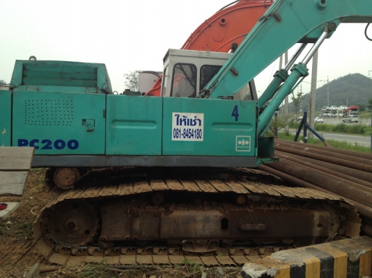 ขาย แบ็คโฮ KOMATSU PC-200 สภาพสวยมาก แห้งๆ เดิมๆ ไม่มีเยิ้ม ใช้งานดี
