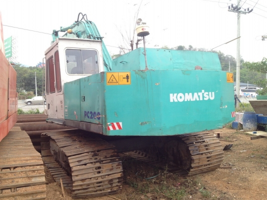 ขาย แบ็คโฮ KOMATSU PC-200 สภาพสวยมาก แห้งๆ เดิมๆ ไม่มีเยิ้ม ใช้งานดี