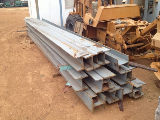 ขายเหล็ก H-Beam ขนาด 200x200 cm ยาว 6 เมตร สวยมาก ของใหม่ ราคาของเก่า ไม่แพงครับ
