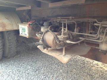 ขายรถบรรทุกพ่วงพื้นเรียบ Hino 1J เครื่อง JO8C JII 210 แรง พร้อมกระบอกดั๊มพ์
