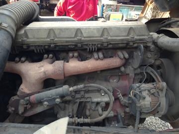 ขายรถบรรทุกพ่วงพื้นเรียบ Hino 1J เครื่อง JO8C JII 210 แรง พร้อมกระบอกดั๊มพ์