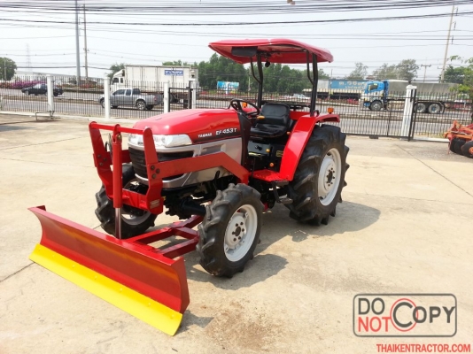 รถไถยันม่าร์ 45 แรง ใบมีดันดินหน้า+ผานบุก 3*20" สวยมากครับ