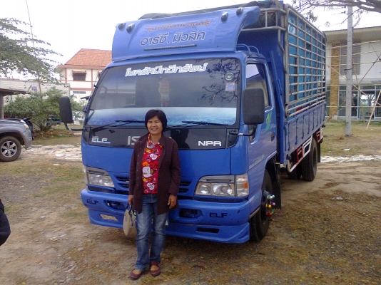 ทหารอากาศจองแล้ว ISUZU NPR 4.3m. Fหลัง ยางเรเดียลใหม่6เส้น สภาพกริ๊บ