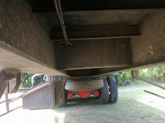 คอนพื้น 12 เมตร ยางใหม่ 1000/20 ( 6เส้น )พื้นเหล็ก ต่อ VHT