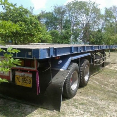 คอนพื้น 12 เมตร ยางใหม่ 1000/20 ( 6เส้น )พื้นเหล็ก ต่อ VHT