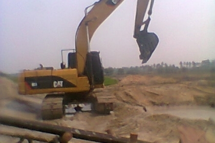 แบคโฮ CAT 320 VII มีแอร์ ไฟฟ้าตัด รถสภาพดีพร้อมใช้งาน