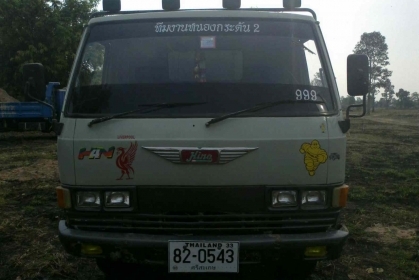 6ล้อดั้ม5คิว HINO FBเครื่องWO4D-120แรงม้า Fหน้าหลัง