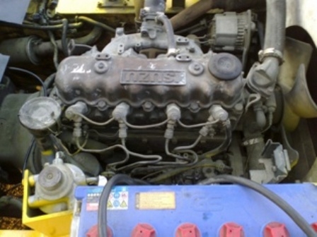 ขายรถโฟคล์ลิฟ  T.C.M FD 30Z7S  เสา 3 ท่อนเข้าตู้ ยกได้สูง4.80 เมตร T.0894071471