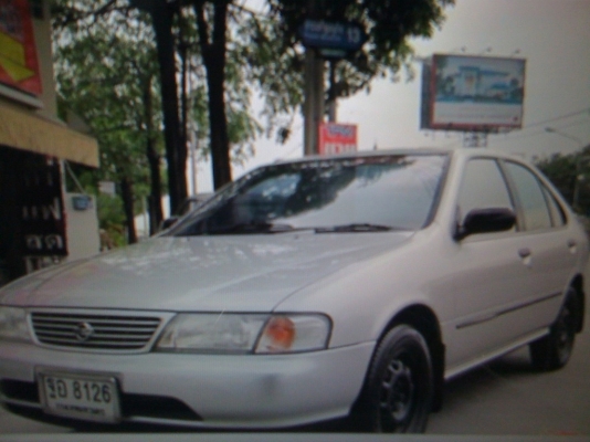 ปี 1996  นิสสัน ซันนี EX ก.ออโต้  ดาว์น 5,000 ผ่อนเดือนละ 3 พันกว่าๆเท่านั้นเองครับ สีเงิน(ตะกั่ว), เกียร์อัตโนมัติ, แอร์, วิทยุ, เทป, พ.พาวเวอร์, ก.ไฟฟ้า, ซ. ล็อก, เบาะกำมะหยี่ กระจกมองข้างปรับไฟฟ้า ,สปอยเลอร์หลัง ติดแก๊ส LPGรถสวยมาก