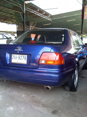 ปี 1996 โตโยต้า โคโรล่า GXI ใช้เงินดาว์นแค่ 5,000 บาท เท่านั้นจริงๆ พ.เพเวอร์ เบาะหนัง ล้อแม็กขอบ 15 รถเจ้าของเดียวตั้งแต่ออกห้าง สภาพดีสีเดิม ภายในภายนอกสวยมาก เครื่องช่วงล่างดี แอร์ เย็นเจี๊ยบ เครื่องเสียงพร้อม ซื้อไปใช้ได้เลยไม่ต้องไปซ่อมเพิ่มเติมรับปร