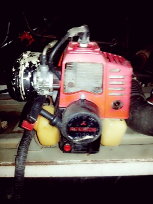 ขายเครื่องตัดหญ้าสะพายบ่า มือสองญี่ปุ่นไม่เคยใช้งานในไทย