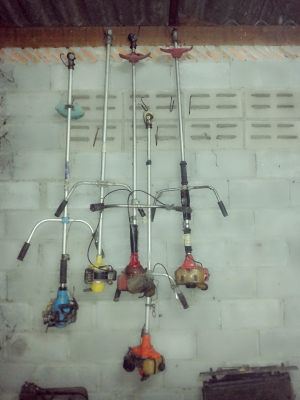 ขายเครื่องตัดหญ้าสะพายบ่า มือสองญี่ปุ่นไม่เคยใช้งานในไทย