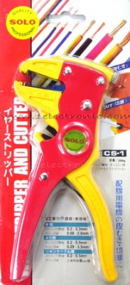 คีมปอกสายไฟแบบคอม้า SOLO คีมปอกสายไฟแบบคอม้า SOLO