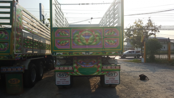 ขายหางพ่วง2คานดั้มเพลาZMยางดีบริสโตนรถปีเดียว