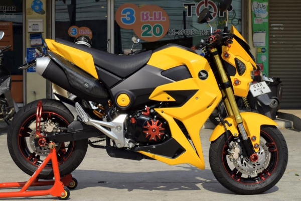 Honda Msx สภาพป้ายแดง รถ จด 30 ธ.ค 2558 รถ 2 เดือน ใช้งานน้อย 800 กว่า กม