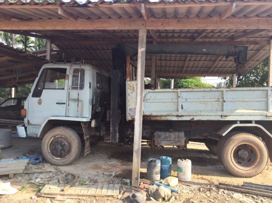 6ล้อดั้มติดเครน...175แรง เครน3.5ตัน ISUZU FRR12HA-3577226 เครื่อง 6BG1-698558 ปี2544 รถพร้อมใช้ เล่มติดมือ ภาษีไม่ขาด..