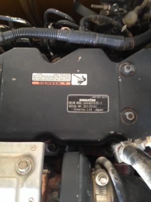 ขายรถแบคโฮ KOMATSU PC160-8 เอกสารใบแจ้งจำหน่าย 5576 ชม.ราคา 1600000