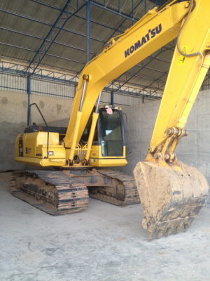 ขายรถแบคโฮ KOMATSU PC160-8 เอกสารใบแจ้งจำหน่าย 5576 ชม.ราคา 1600000