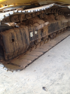 ขายรถแบคโฮ KOMATSU PC160-8 เอกสารใบแจ้งจำหน่าย 5576 ชม.ราคา 1600000