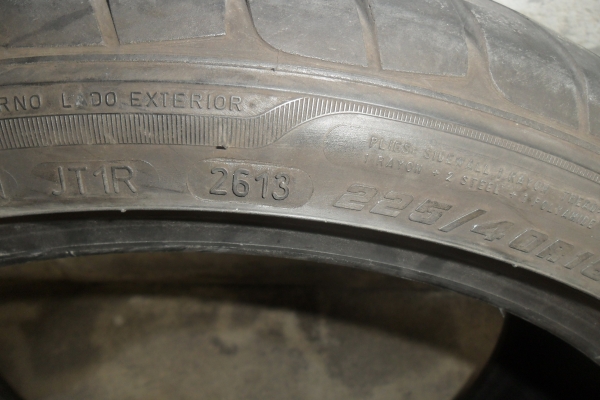 ยาง GoodYear 225/40R18ปี13 สวยๆ 1 คู่ ราคา 1300 บาท ยาง GoodYear 225/40R18ปี13 สวยๆ 1 คู่ ราคา 1300 บาท