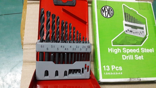 ขายดอกสว่านเบอร์มิลชุด13ดอกMAXCO High Speed Steel Drill Set