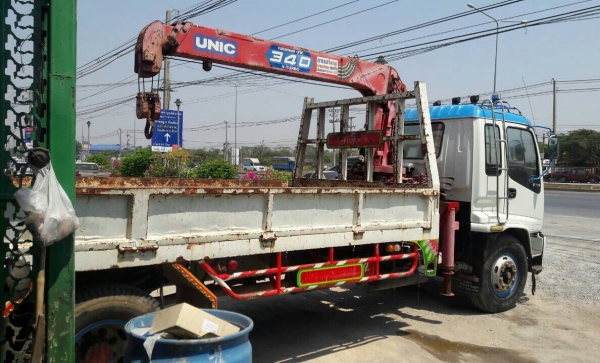 หกล้อ อีซุซุ DEGA 195ปี 41เครน UINC 3.3ตัน ท้องวี ช่วงยาว 6.50ม สภาพดีสวยพร้อมใช้ ทะเบียนพร้อมโอน หกล้อ อีซุซุ DEGA 195ปี 41เครน UINC 3.3ตัน ท้องวี ช่วงยาว 6.50ม สภาพดีสวยพร้อมใช้ ทะเบียนพร้อมโอน