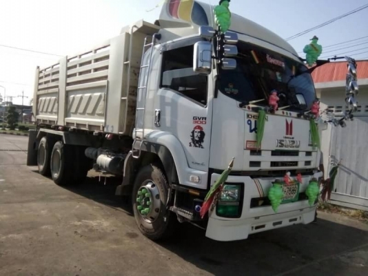 ขาย ISUZU 300 สองเพลาดั๊ม กระบะเหล็กสามมิตร รถปี 54