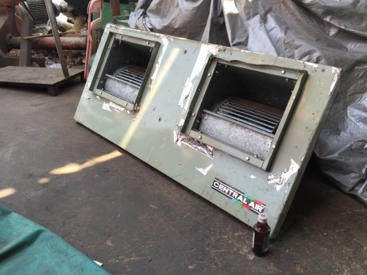 Sell> พัดลมแอร์ CENTRAL AIR ขนาดใหญ่ มอเตอร์ 2 แรงม้า 3 เฟส ลมแรง ลมนิ่ม