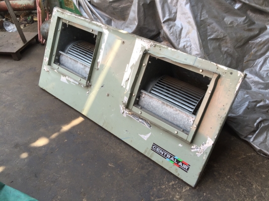 Sell> พัดลมแอร์ CENTRAL AIR ขนาดใหญ่ มอเตอร์ 2 แรงม้า 3 เฟส ลมแรง ลมนิ่ม