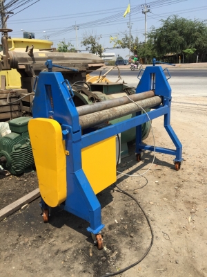 Sell> ขายเครื่องม้วนเหล็กแผ่น หน้ากว้าง 4 ฟุต พร้อมหัวม้วนแป๊ปในตัว ม้วนหนา 3 มิล เครื่องใหม่ไม่เคยใช้งาน