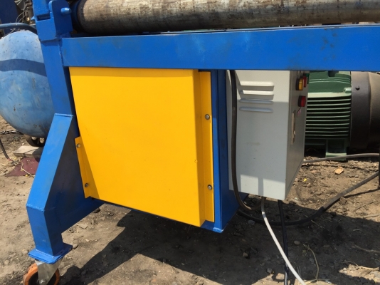 Sell> ขายเครื่องม้วนเหล็กแผ่น หน้ากว้าง 4 ฟุต พร้อมหัวม้วนแป๊ปในตัว ม้วนหนา 3 มิล เครื่องใหม่ไม่เคยใช้งาน