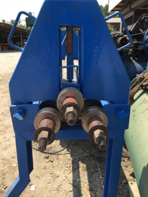 Sell> ขายเครื่องม้วนเหล็กแผ่น หน้ากว้าง 4 ฟุต พร้อมหัวม้วนแป๊ปในตัว ม้วนหนา 3 มิล เครื่องใหม่ไม่เคยใช้งาน