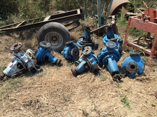 Sell> ขายปั้มส่งน้ำแรงดัน ใบพัดทองเหลือง ยี่ห้อ AJAX Australia มี 10 ตัว เข้า 2" ออก 2.5" // เข้า 2.5" ออก 3" นิ้ว หมุนนิ่มทุกตัว