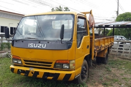 รถบรรทุก 6 ล้อ ISUZU รถใช้งานได้ปกติ ทะเบียนพร้อมโอน