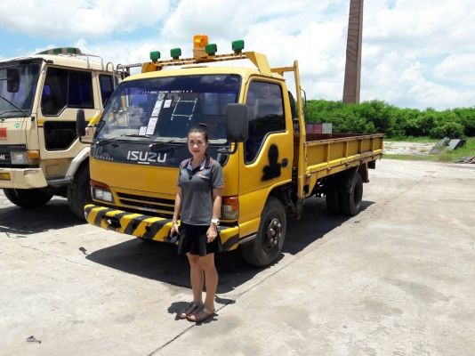 รถบรรทุก 6 ล้อ ISUZU รถใช้งานได้ปกติ ทะเบียนพร้อมโอน