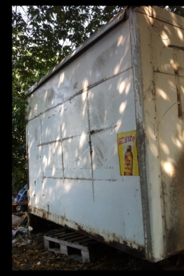 ขายตู้แห้งตามสภาพ สูง1.70 กว้าง 1.65 ยาว2.40 เมตร