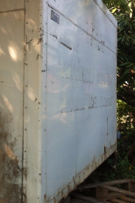 ขายตู้แห้งตามสภาพ สูง1.70 กว้าง 1.65 ยาว2.40 เมตร